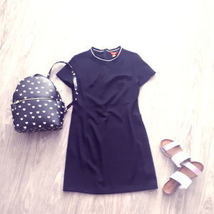 Joe Fresh Short Sleeve Black Dress